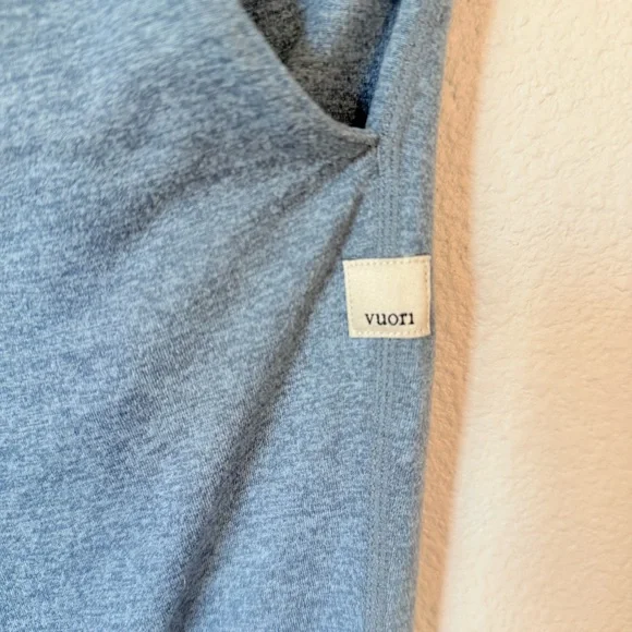 Vuori Performance Jogger in Isle Blue Heather Size: X-Small - Picture 4 of 8